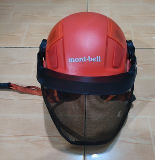 Mont bell forestry safety helmet