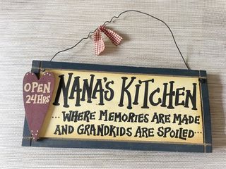 Nana’s Kitchen Wall Decor Signage Wooden  Hanging Decor