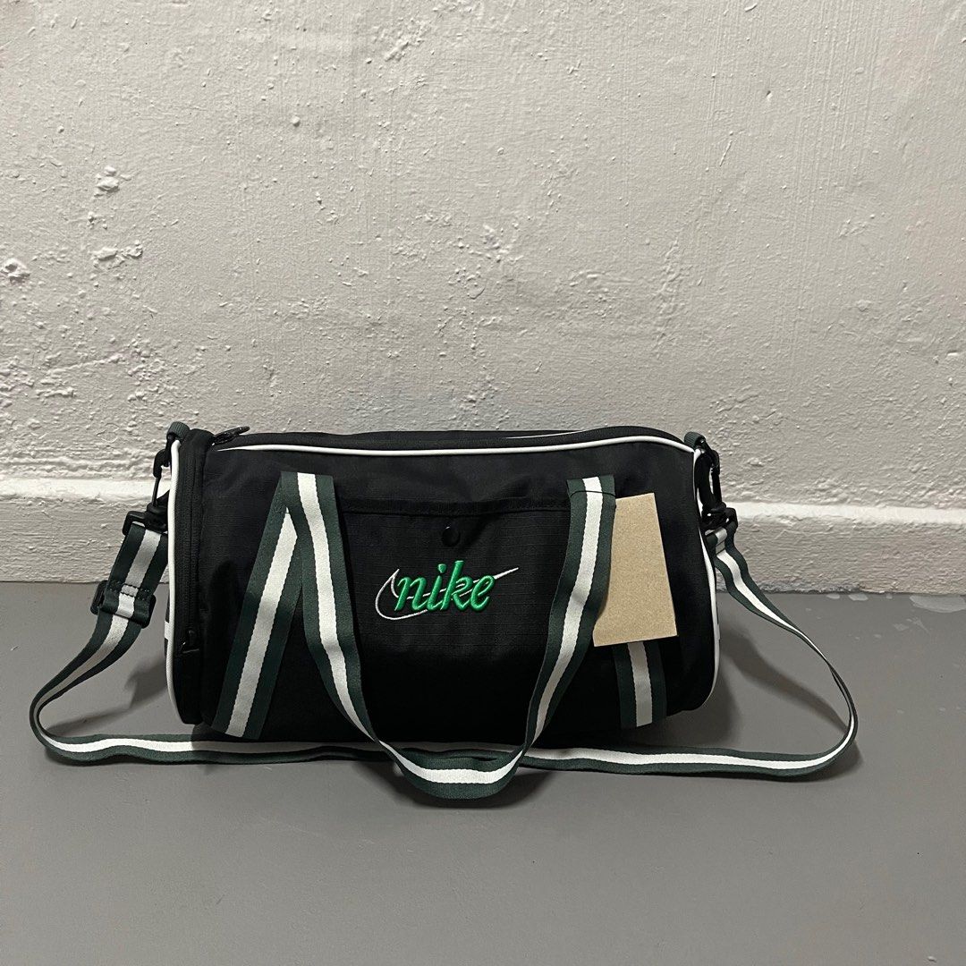 NIKE Heritage Retro Duffel Bag 13L Extra Small 13L Black