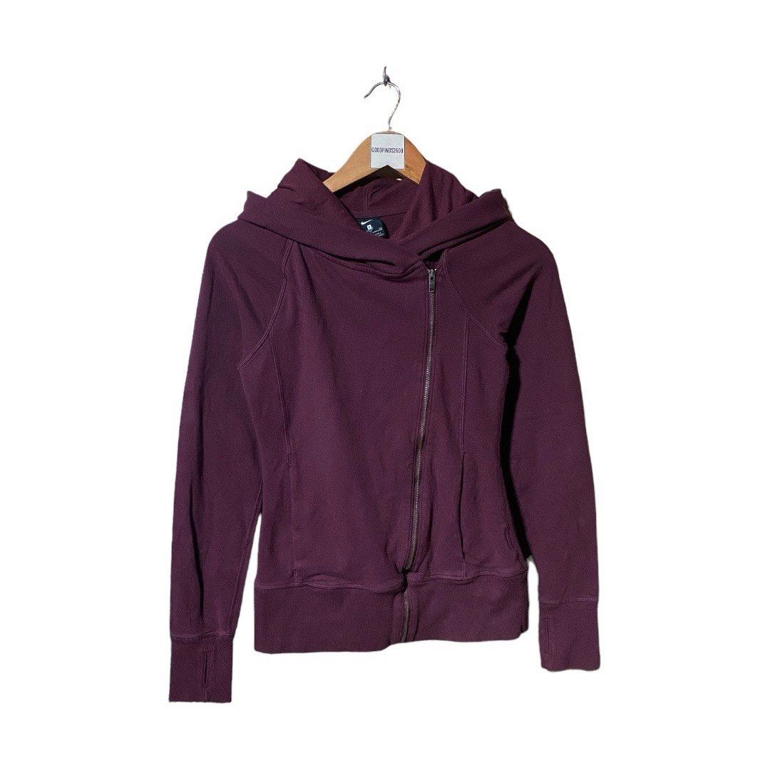 Nike yoga full zip hoodie women's on sale