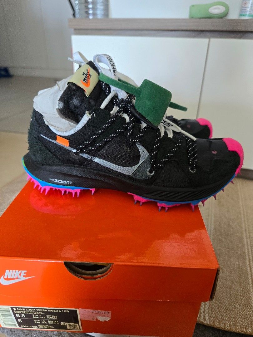 NIKE ZOOM TERRA KIGER 5 X OFF-WHITE, Luxury, Sneakers & Footwear 