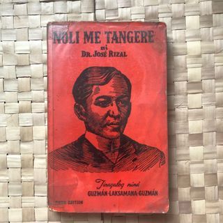 Noli Me Tangere ni José Rizal. Copyright 1950