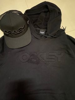 Oakley Hoodie and Trucker Hat