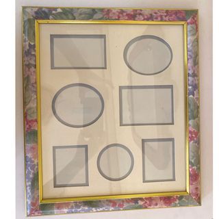 ***ON SALE*** Horizontal/Vertical Hanging Floral Picture Frame