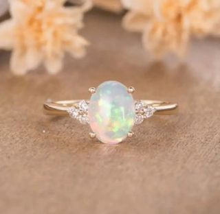 Opal Women’s Plated Ring