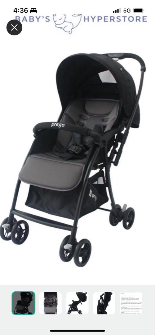 Prego Pram Babies Kids Going Out Strollers on Carousell