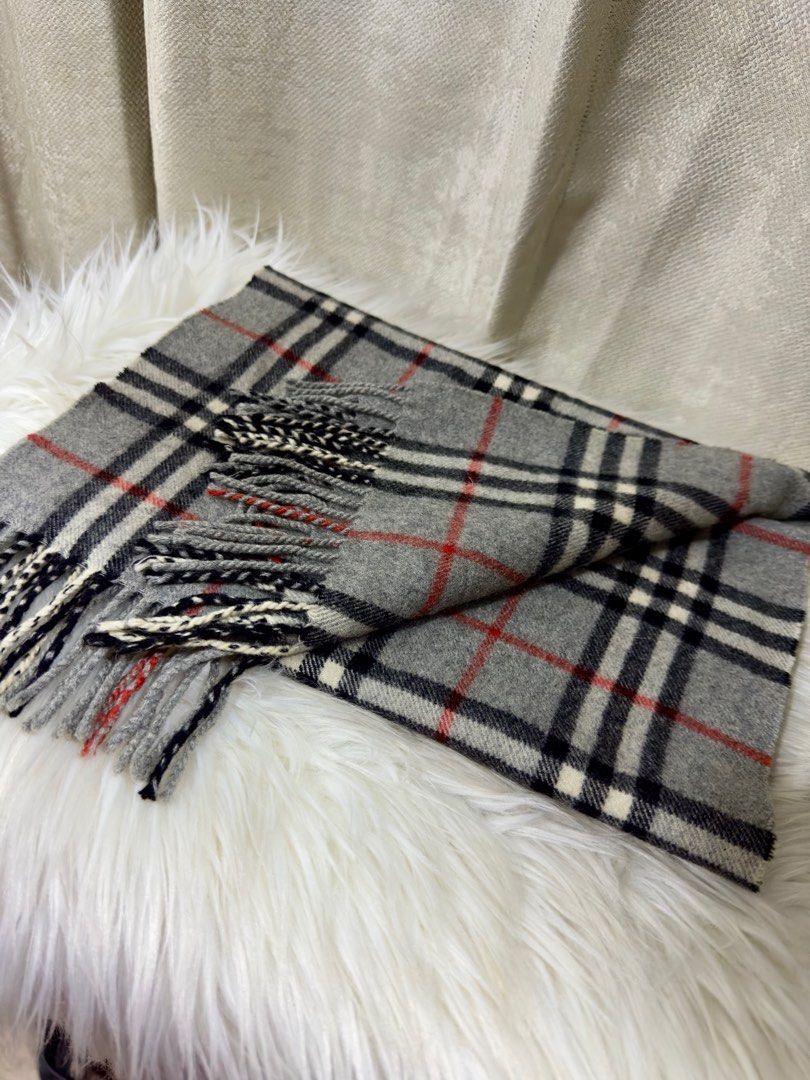 Burberry scarf kids grey clearance