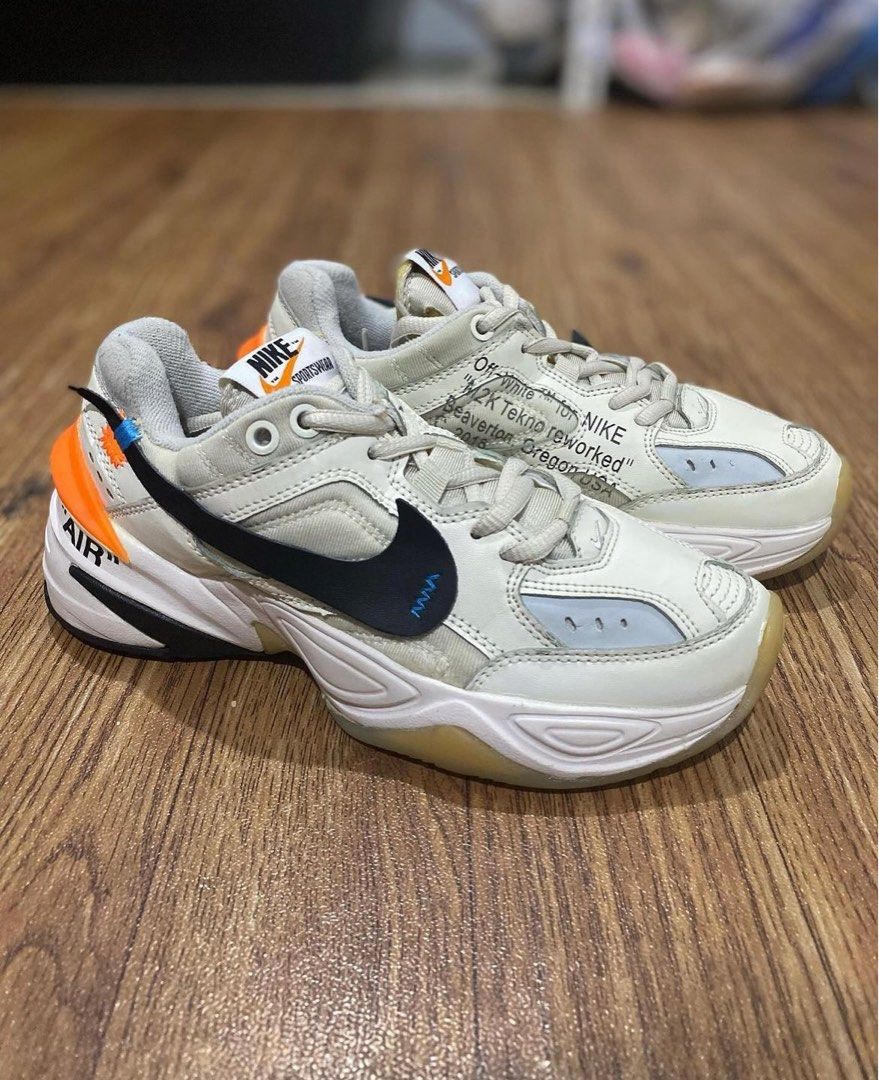Preloved NIKE M2K TEKNO OFF WHITE