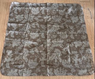 Printed Brown Square Table Cloth