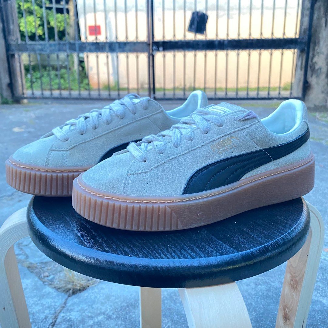 Puma women's suede platform core fashion sneaker sales