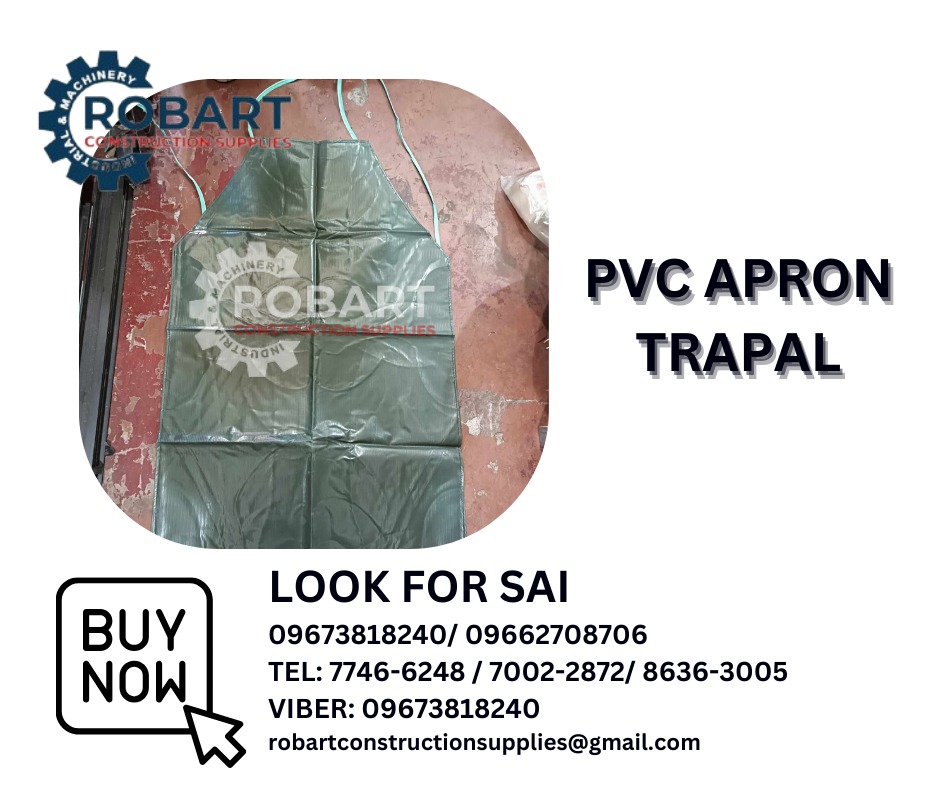 PVC Apron Trapal, Commercial & Industrial, Construction Tools ...