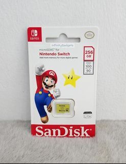 Sandisk Micro SDXC 100MB/s Official Micro SD for Nintendo Switch