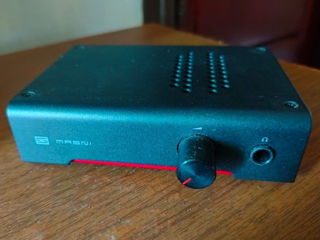 Schiit Magni Heresy Headphone Amplifier (Category: Headphones & Headsets) located in Lucena. Submitted by MattC (Listing ID 1303360529, Image 1). Description: 110V this is an Op amp, expect it to sound slightly more treble forward. 1st owner no box (too bulky isama sa luggage) complete manual. no issues pwede trade sa dac within the price range. 2 years nang hindi nagagamit (naka tube amp na).