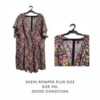 Second Hand Preloved Shein Romper Shorts Plus Size