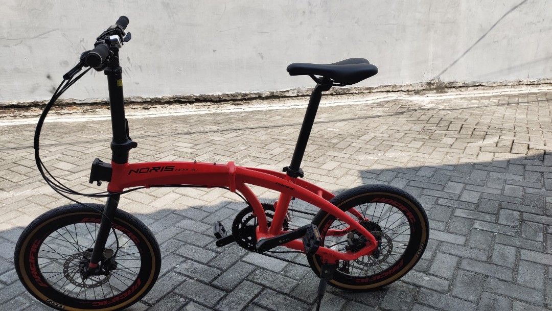 Sepeda lipat Pacific Noris Nexx 3.0 2x9 speed 20inch sepeda lipat bekas sepeda lipat second Olah Raga Sepeda di Carousell