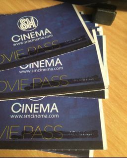 SM cinema movie pass 100 pesos worth each
