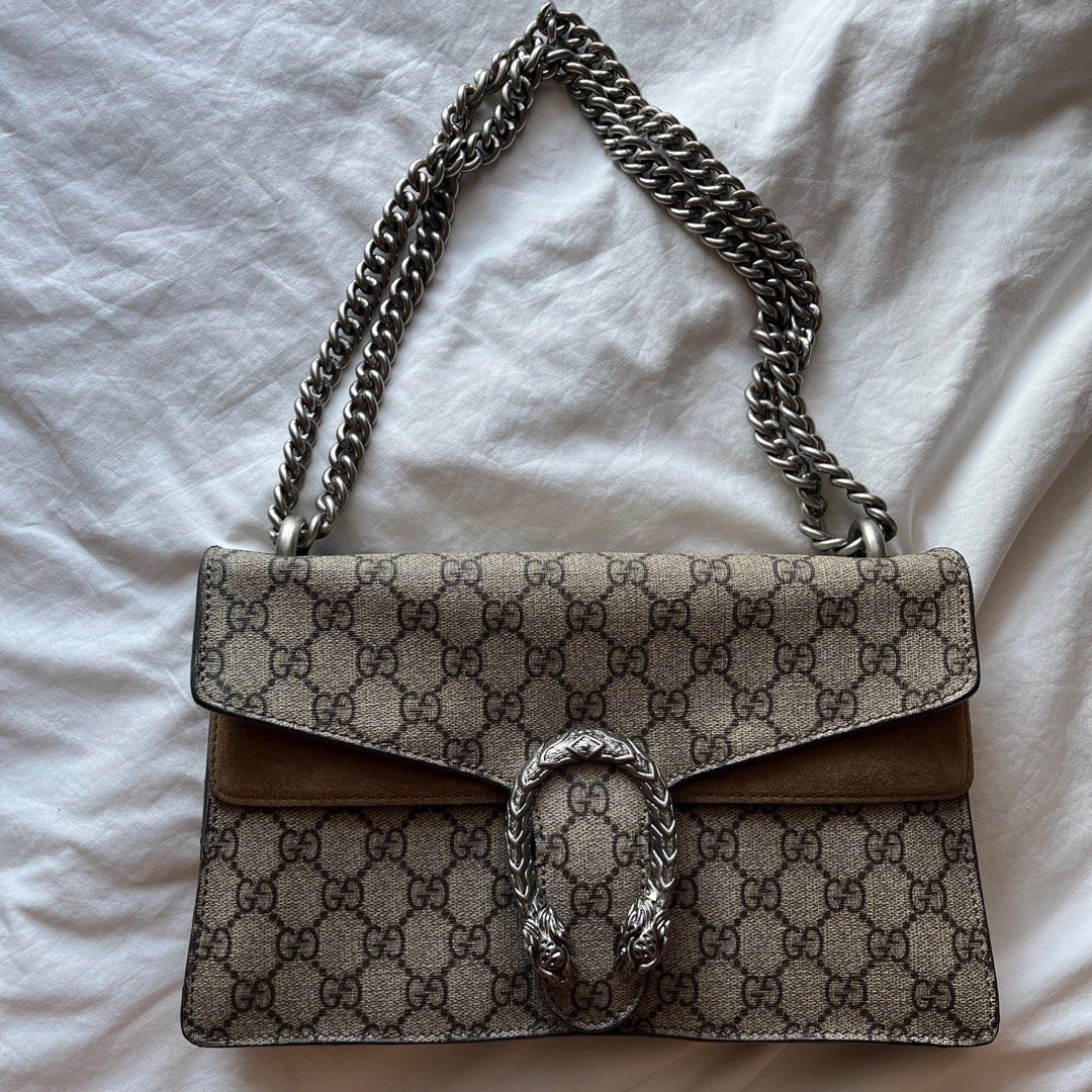 Tas gucci dionysus dino bawah zip gc medium pemakaian wajar
