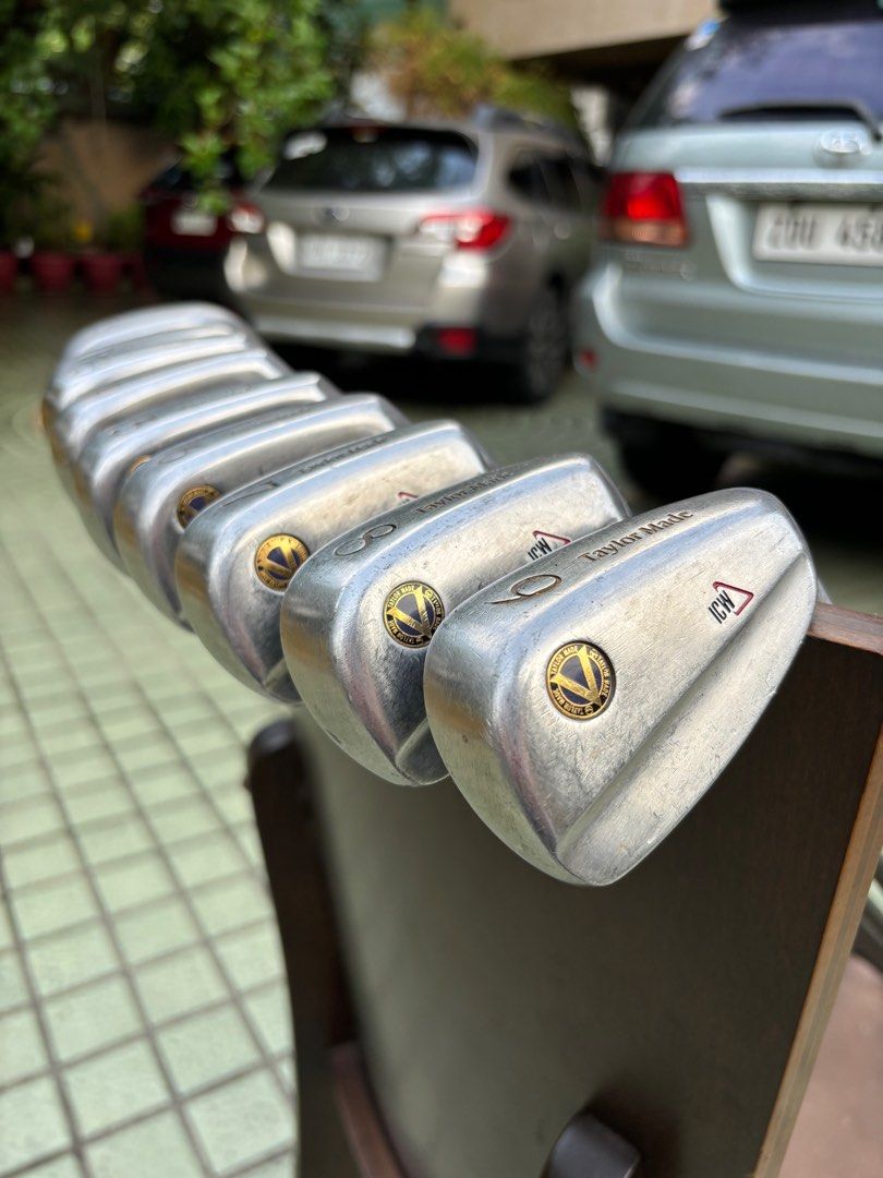 Taylormade Golf Set with Axel Bag (Complete) (Category: Golf) located in Manila. Submitted by eclipse58 (Listing ID 1305502995, Image 3). Description: COMPLETE Taylormade ICW Golf Set ✅️ 3-9 Irons, Pitching Wedge & Sand Wedge ✅️ Taylormade Burner Driver, Taylormade 3, 4 & 5 Woods ✅️ Zebra Putter & Axel Golf Bag ✅️ Original Taylormade Graphite Shaft & Grips ✅️ Very good condition & NO ISSUES Selling Price: 7,200 Location: Quezon City.