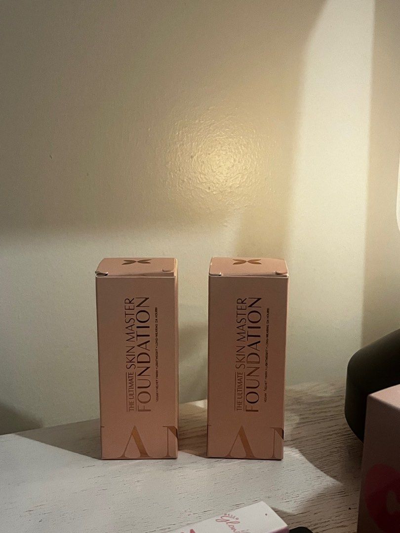Teviant Ultimate Skin Master Foundation (Category: Makeup) located in Quezon City. Submitted by goldenpeach (Listing ID 1305626559, Image 1). Description: Shades: ❌ Biscuit (Deep 1) ✅ Havana (Deep 2) Never used (wrong shades) See slides for shade reference.