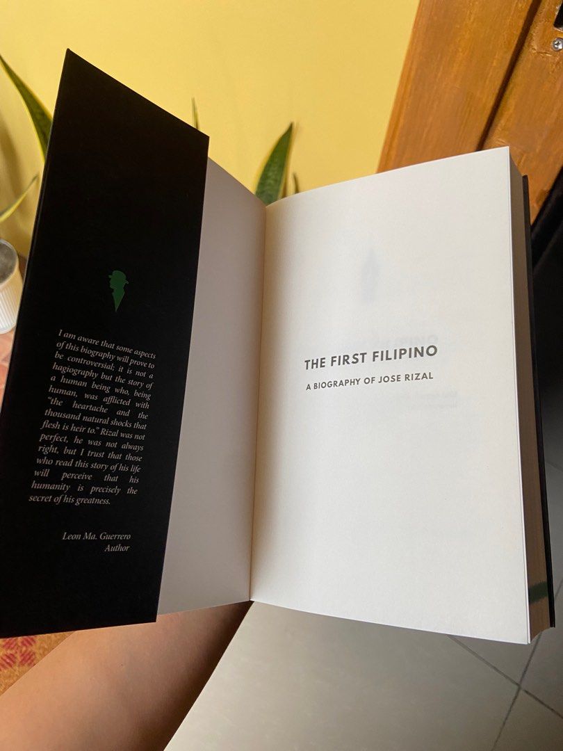The first filipino a biography of jose rizal by leon ma guerrero
