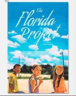 The Florida Project Poster A24 Sean Baker Film