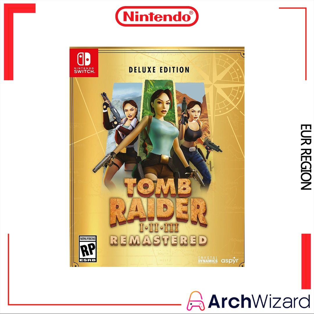 Tomb Raider I-III Remastered Starring Lara Croft Deluxe Edition