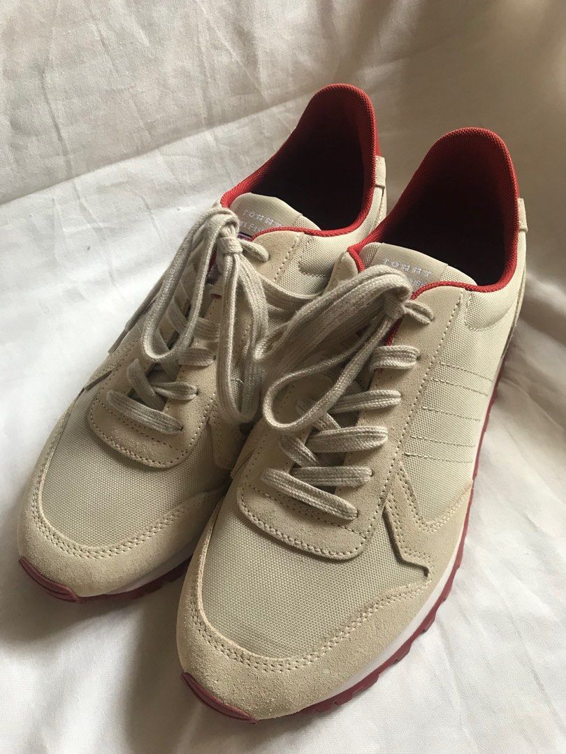 Tommy Hilfiger Air Runner Mix (Category: Sneakers) located in San Pedro. Submitted by andr39 (Listing ID 1305537951, Image 2). Description: Used only once. No box. Size: US 10 (3rd photo) 📍San Pedro City, Laguna MoP: Gcash/BPI ❗️Color may vary from actual item due to lighting or phone settings .