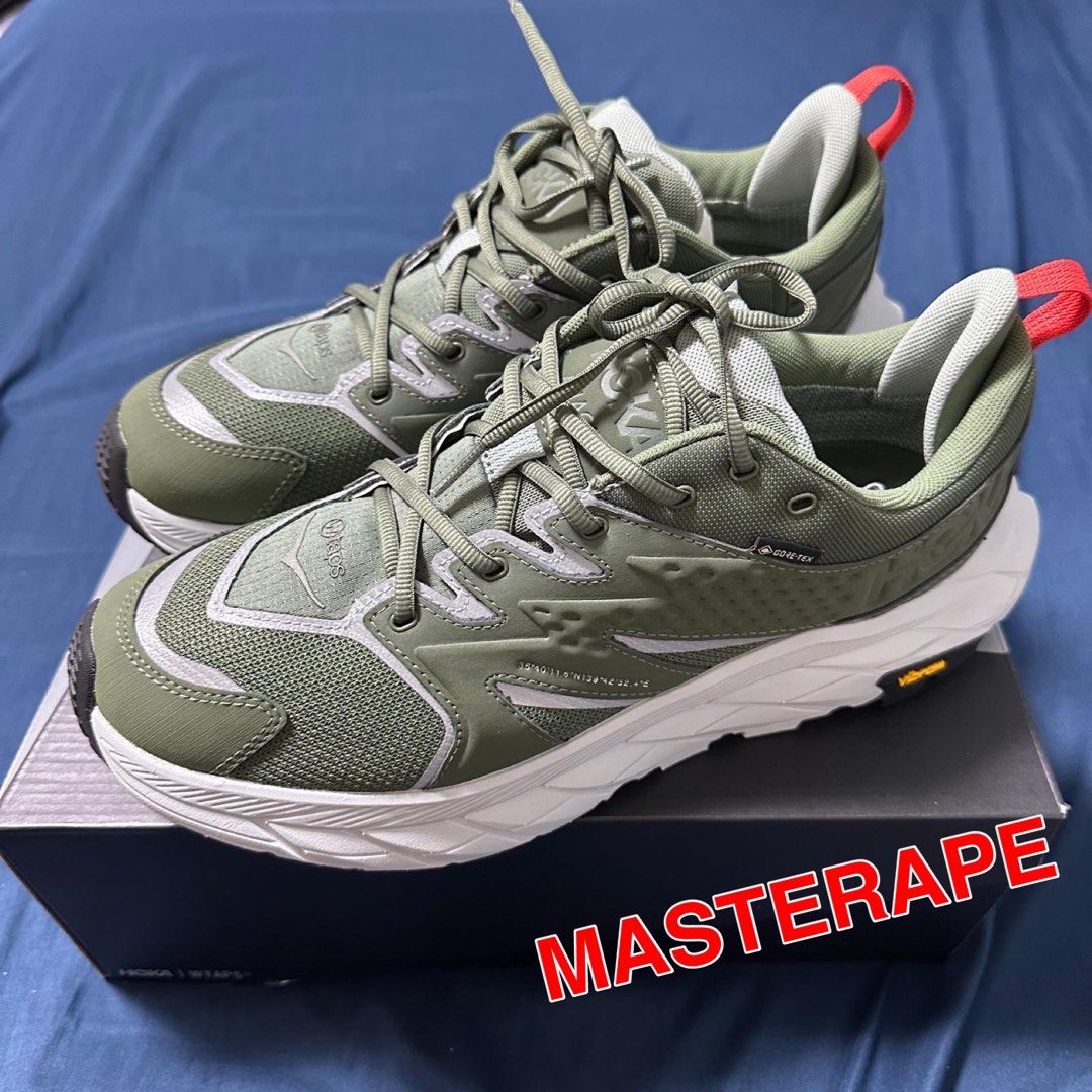 US3-13.5) Wtaps x HOKA ONE ONE Anacapa Low GTX Olive Drab