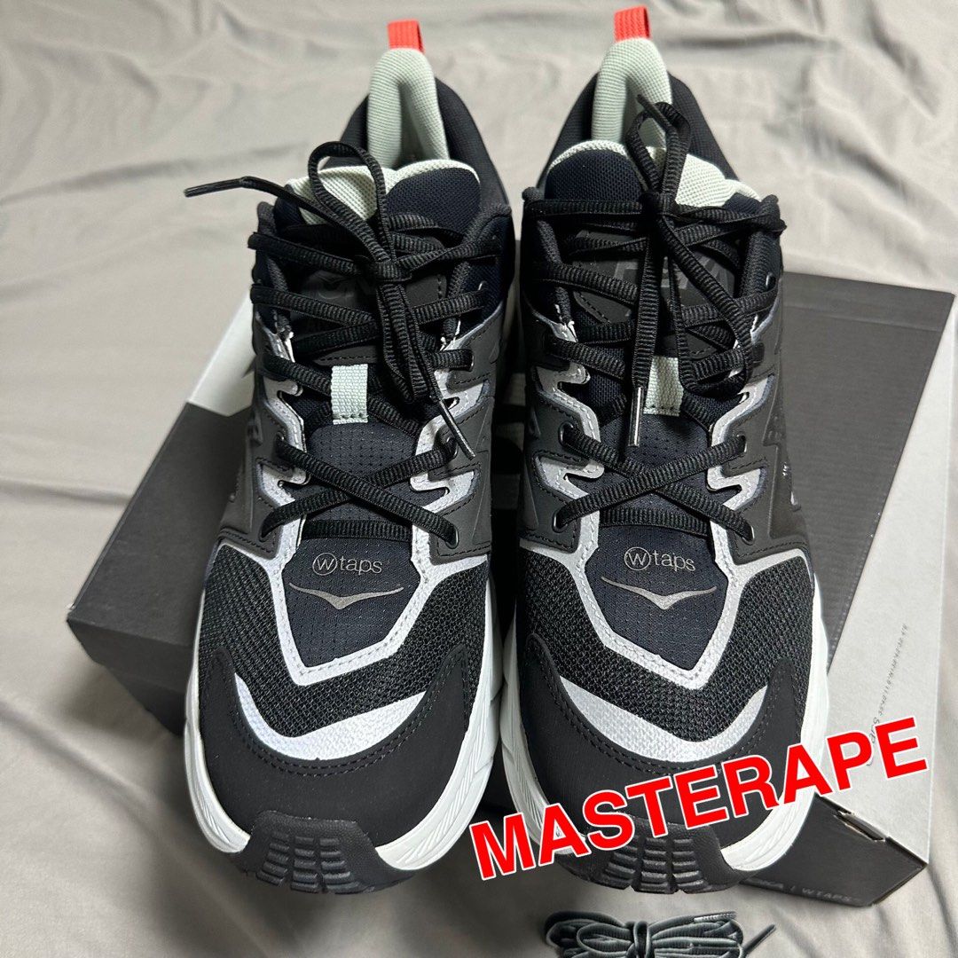 US3-13.5) Wtaps x HOKA ONE ONE Anacapa Low GTX Black White