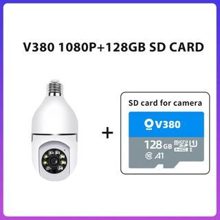 V380 Pro BULB PTZ Camera  Auto Tracking Night Vision 1080p Wireless CCTV IP Security Camera. TAKE 2 FOR 1,300 PHP ONLY