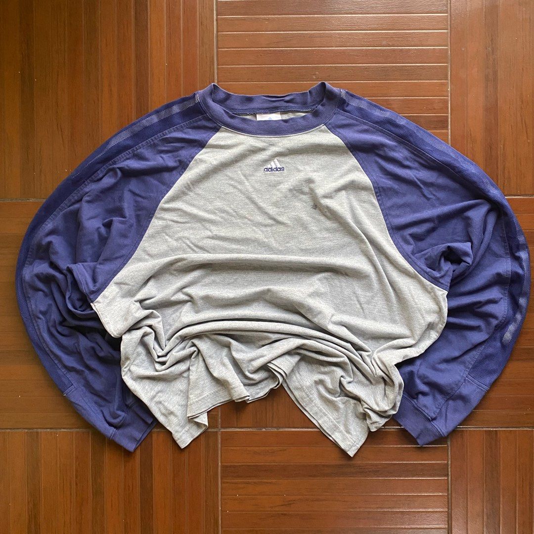 Vintage adidas crew neck hot sale