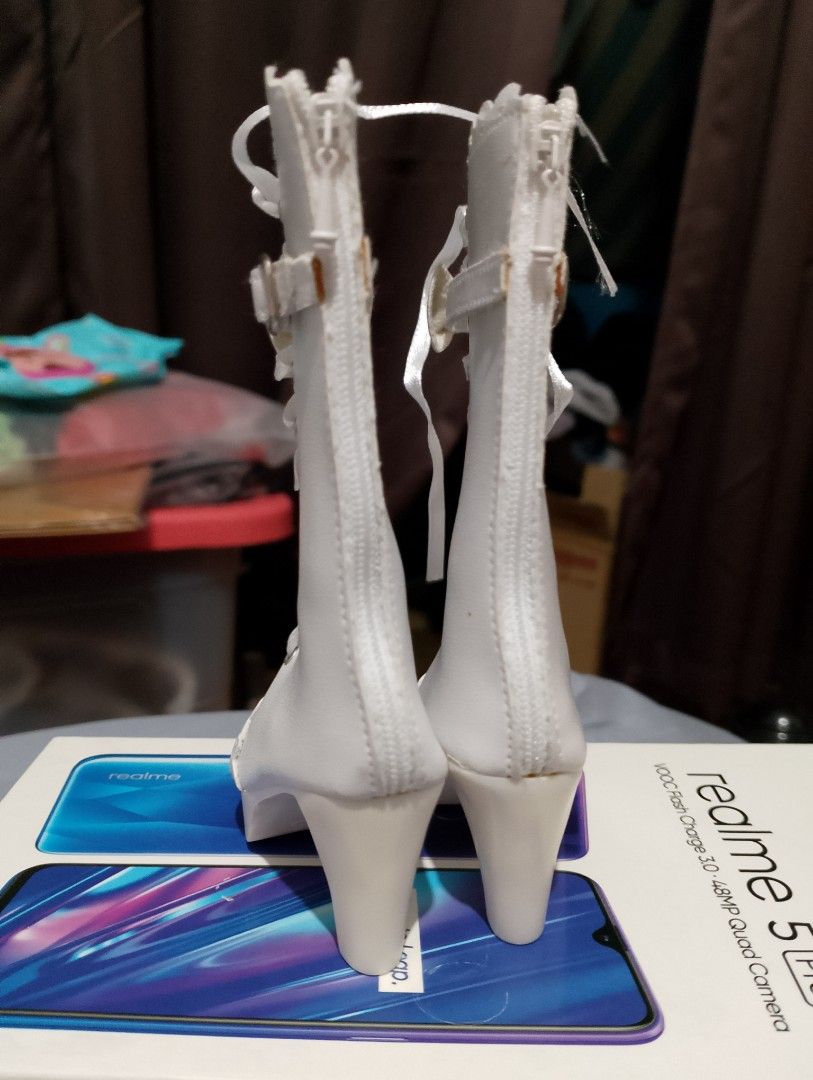 White Lolita Boots (1/3 BJD) (Category: Boots) located in Quezon City. Submitted by kate.declutters_ (Listing ID 1305620848, Image 3). Description: .