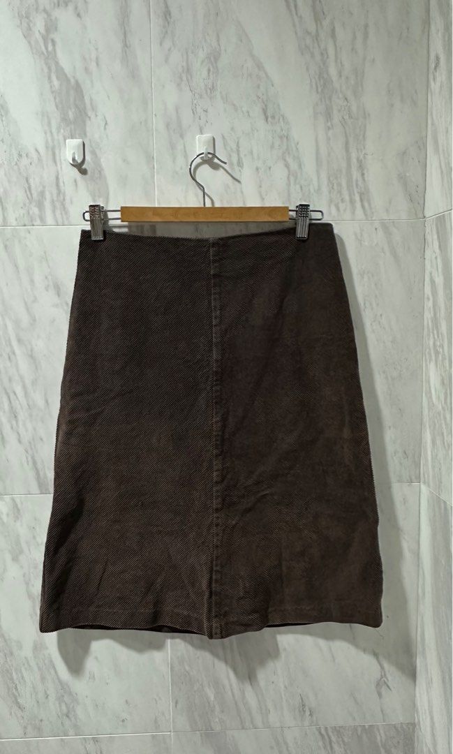 Witchery grey velvet skirt hot sale