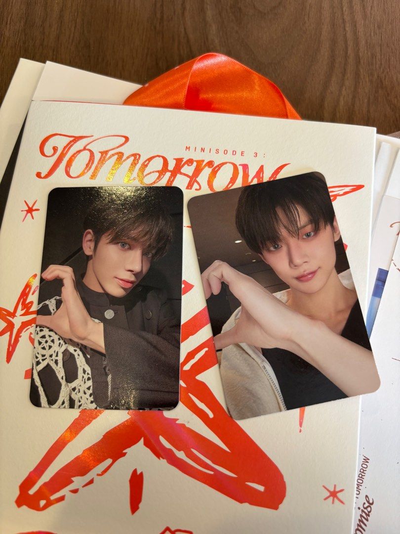 WTT] TXT Minisode 3 Tomorrow Target Exclusive Photocards PC