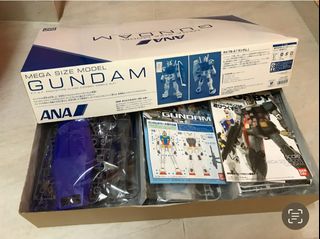例外金額 ANA GUNDAM MEGA SIZE MODEL 2個（ガンダム/モデル化