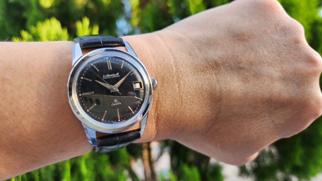 Montre Automatique SOGEL Calibre AS 1701 - Swiss Made Vintage - Boîtier Acier 34mm