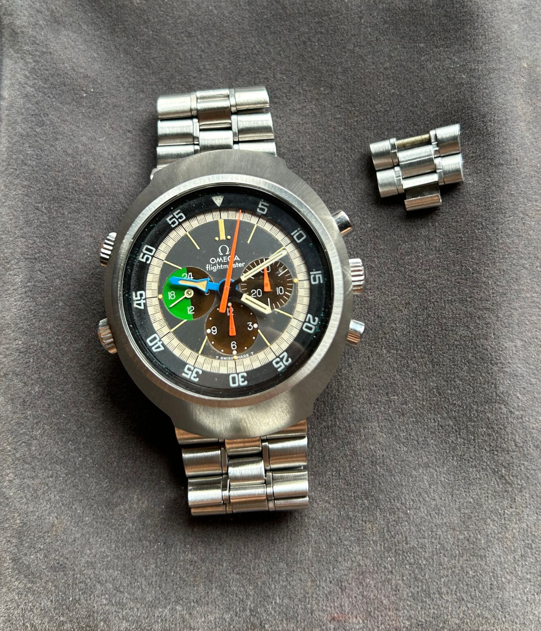 1969 Omega Flightmaster Ref. 145.013 in perfect condition