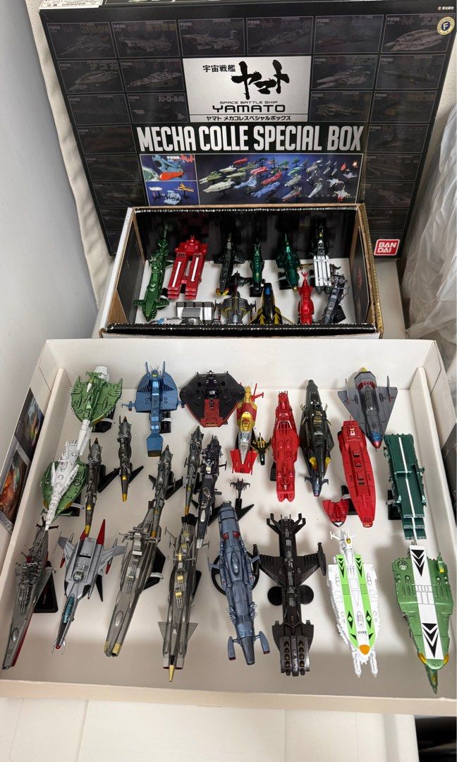 “製作需時 講價L勿入” [全套33不設散賣]宇宙戦艦大和號 宇宙戦艦ヤマト Mecha Colle Special Box 完成品, 興趣及 ...