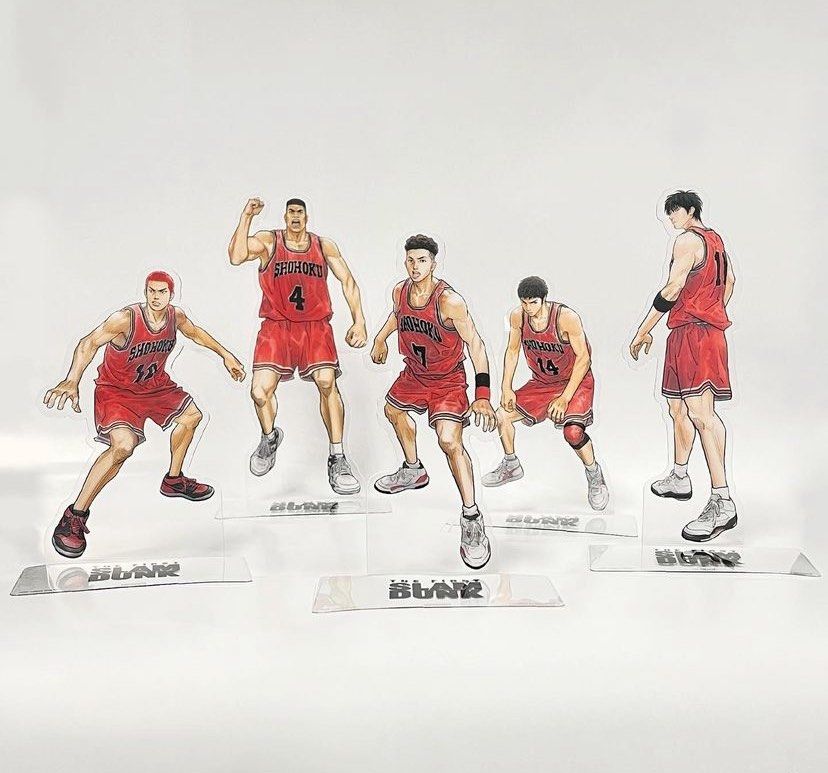 男兒當入樽劇場版THE FIRST SLAM DUNK 立牌特典場紀念品灌籃高手SLAM 