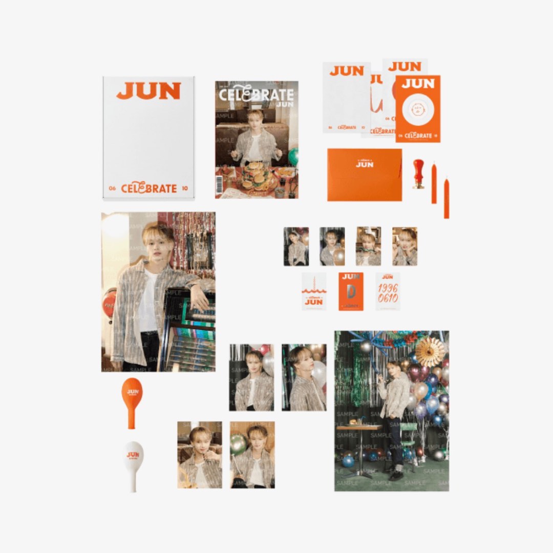 預訂) Happy Jun day birthday box ver.3｜ seventeen小卡專輯