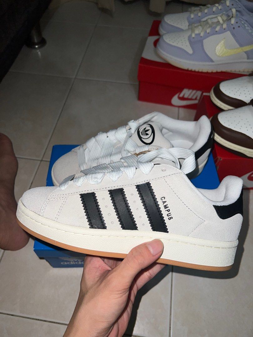 adidas gazelle silver green womens adidas Campus 00s W GY0042 main image 0