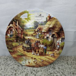 AL149 Wall decor 8" Early Morning Milk plate from UK for 480
