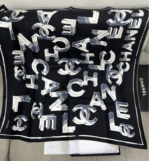 Authentic Chanel Square Scarf