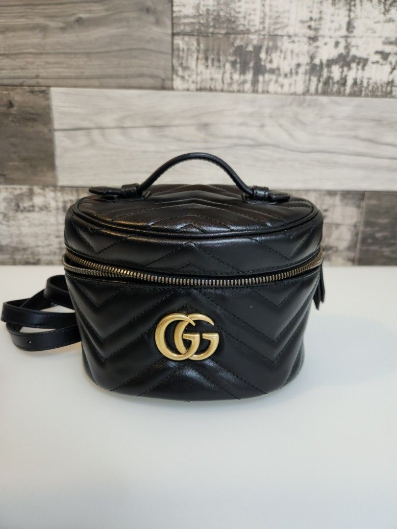 Authentic Gucci Marmont Vanity Backpack mini Luxury Bags Wallets on Carousell