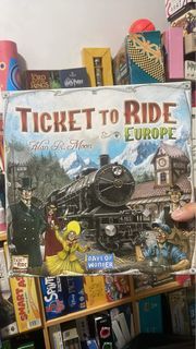 Authentic Ticket to Ride Europe