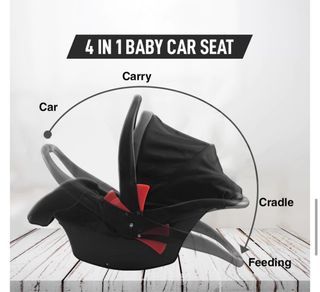 Baby Car Seat 0-18 Months Baby Carrier with Mosquitonet