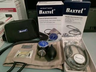 Baxtel Sphygmomanometer and Stethoscope