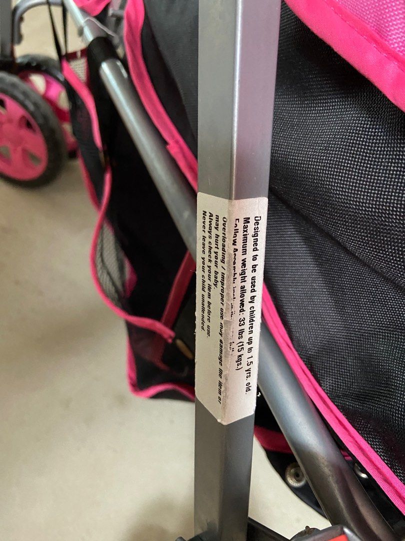 Bebelove double stroller