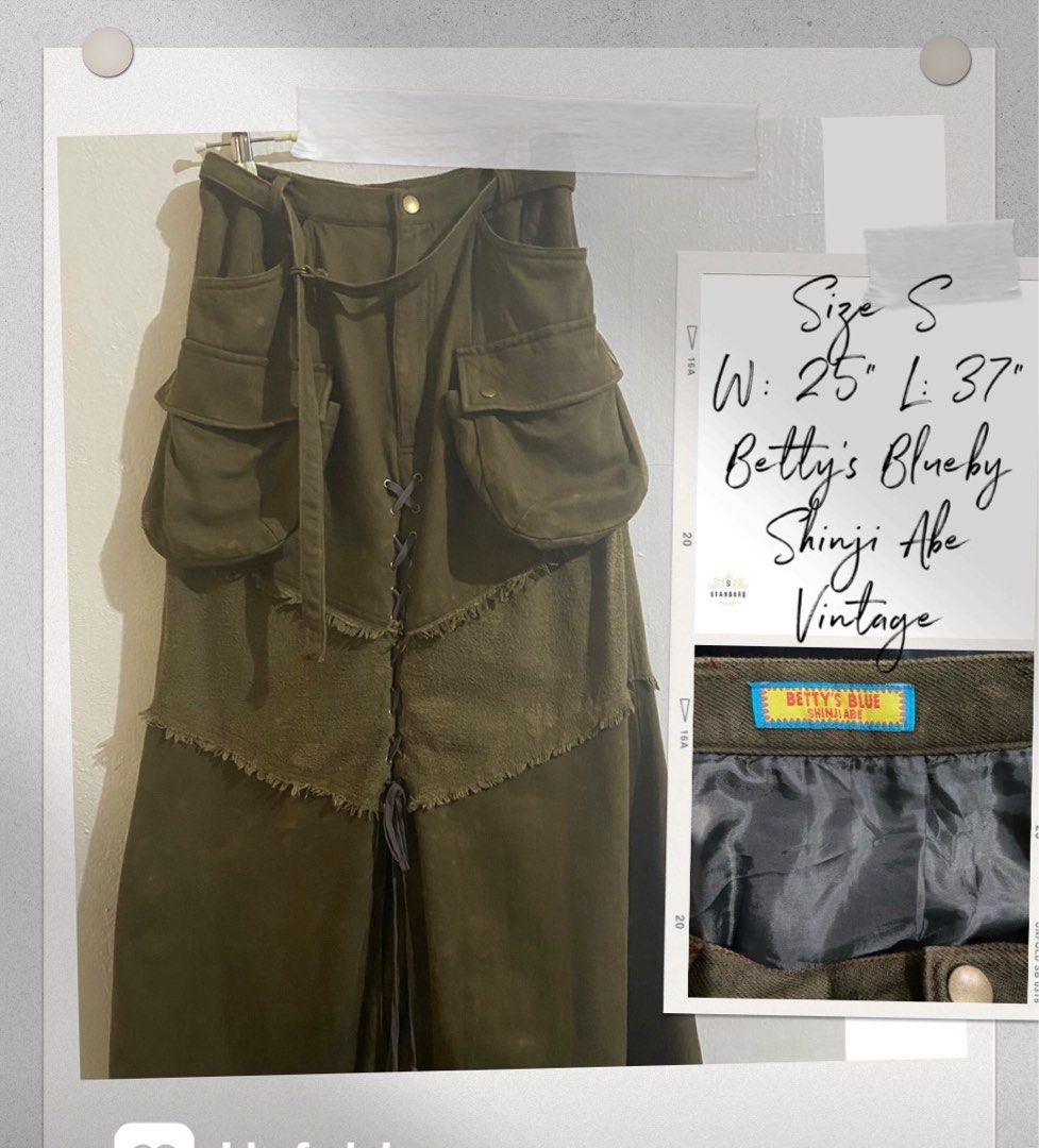 Cargo skirt designer cheap