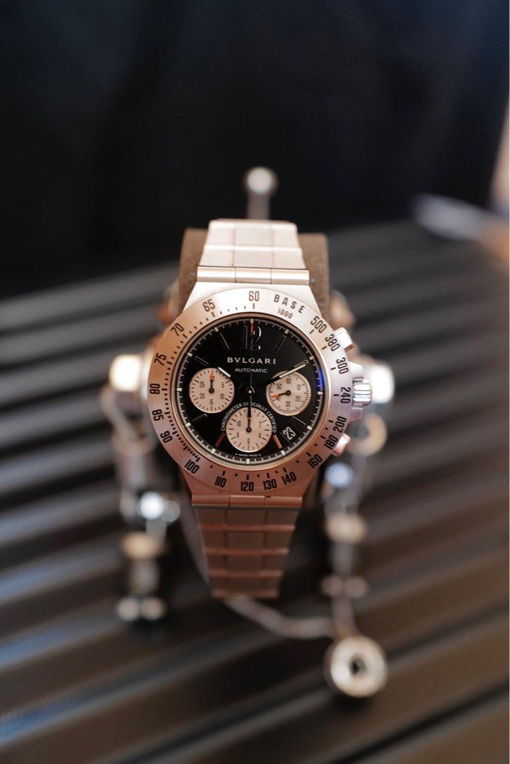 Bulgari Diagono Professional Chronograph Panda Bvlgari Octo Luxury Watches on Carousell